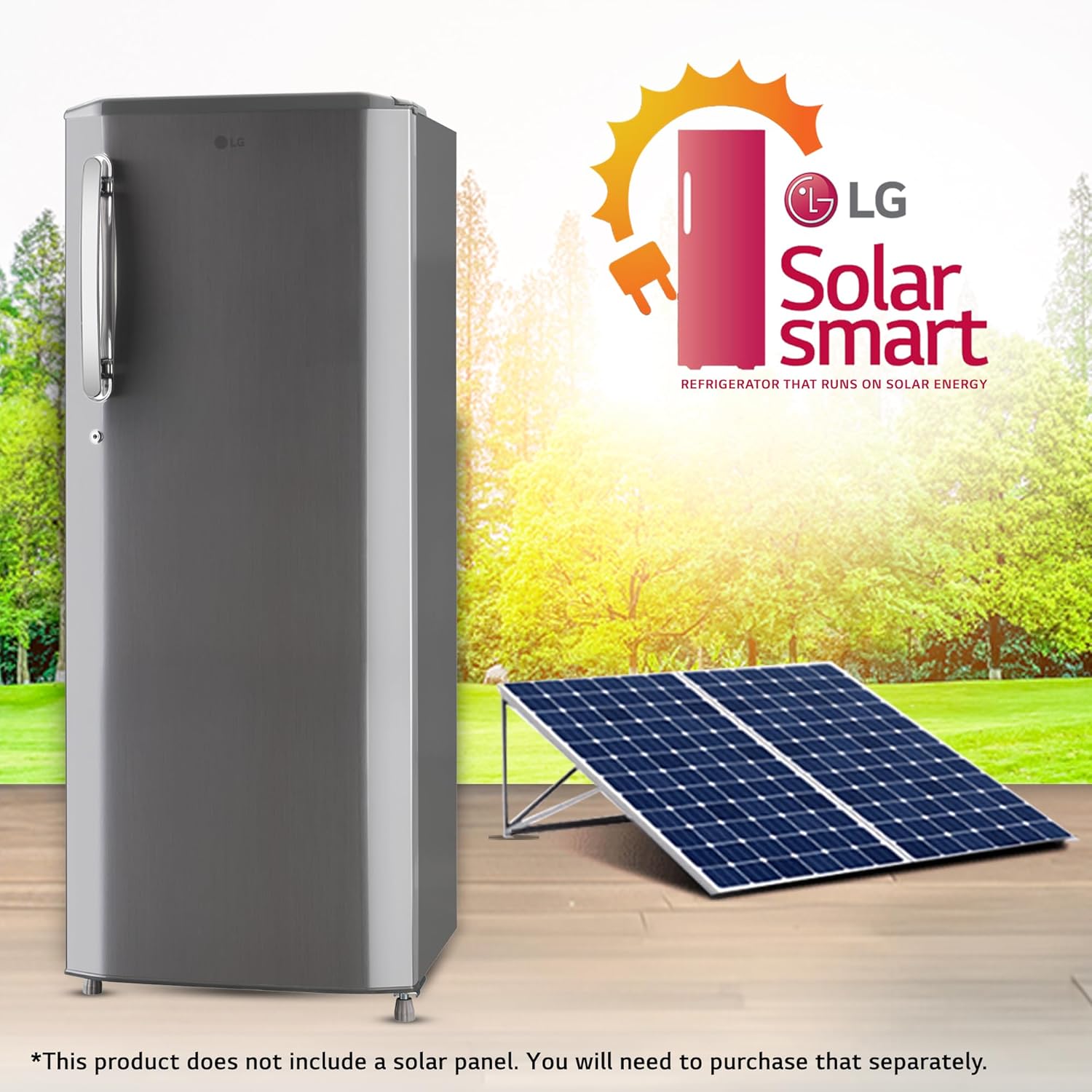 LG 261 L, 3 Star, Smart Inverter Compressor, Direct Cool Single Door Refrigerator (GL-B281BPZX, Shiny Steel, Fast Ice Making & Moist 'N' Fresh for Longer Freshness) Visit the LG Store